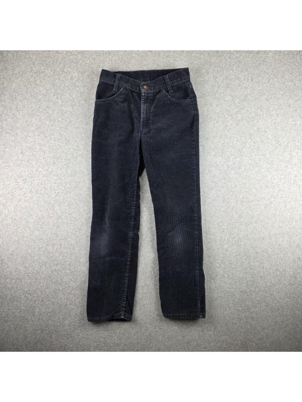 Vintage Levi's Corduroy Pants Boys 14 27x27 Blue Regular Fit USA Cotton Casual